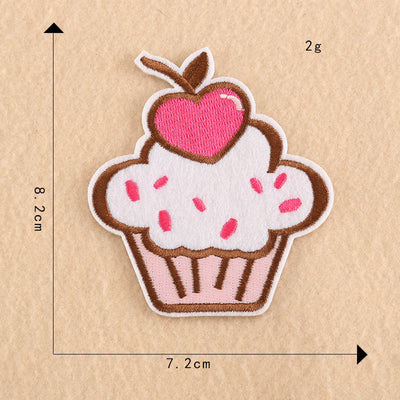 Rainbow Cherry Butterfly Patch Stickers Children's Accessories Accessories my mini creator