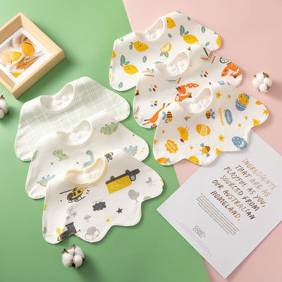 Waterproof Bib Cotton Newborn Baby Saliva Towel my mini creator